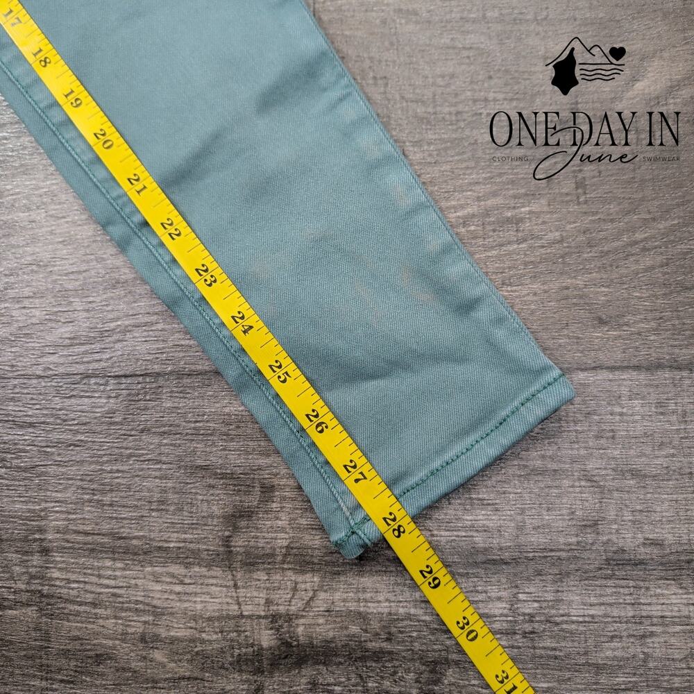 American Eagle Outfitters Super Stretch X Jegging Jeans Regular Green NWT Size 4 - Picture 6 of 8